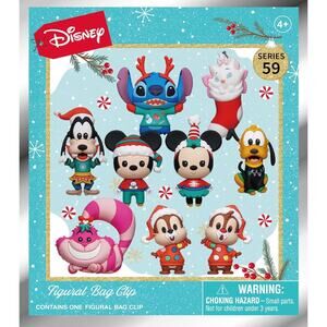 Disney Seasonal Series 59 3D Foam Bag Clip